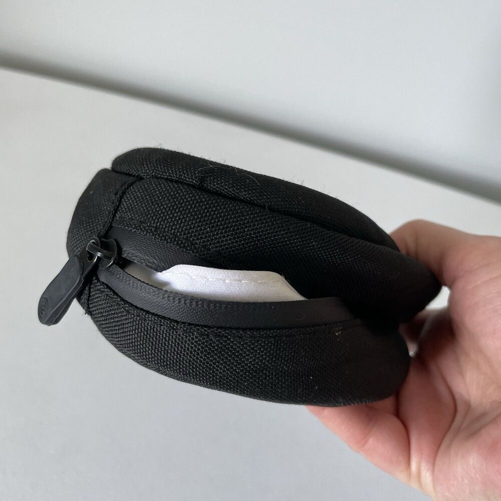 Beats By Dr. Dre Black Headphone Soft Case Bag Zipper - Picture 8 of 8